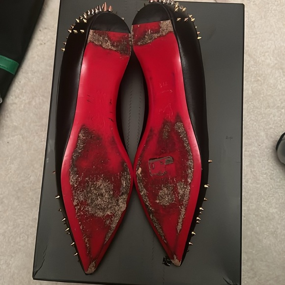 Spiked Authentic Christian Louboutins - Picture 3 of 5
